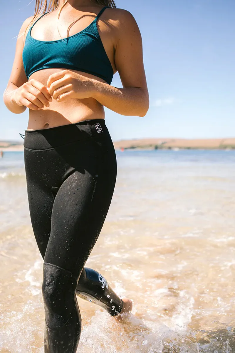 C-Skins Womens Solace 1.5mm Flatlock Leggins-1